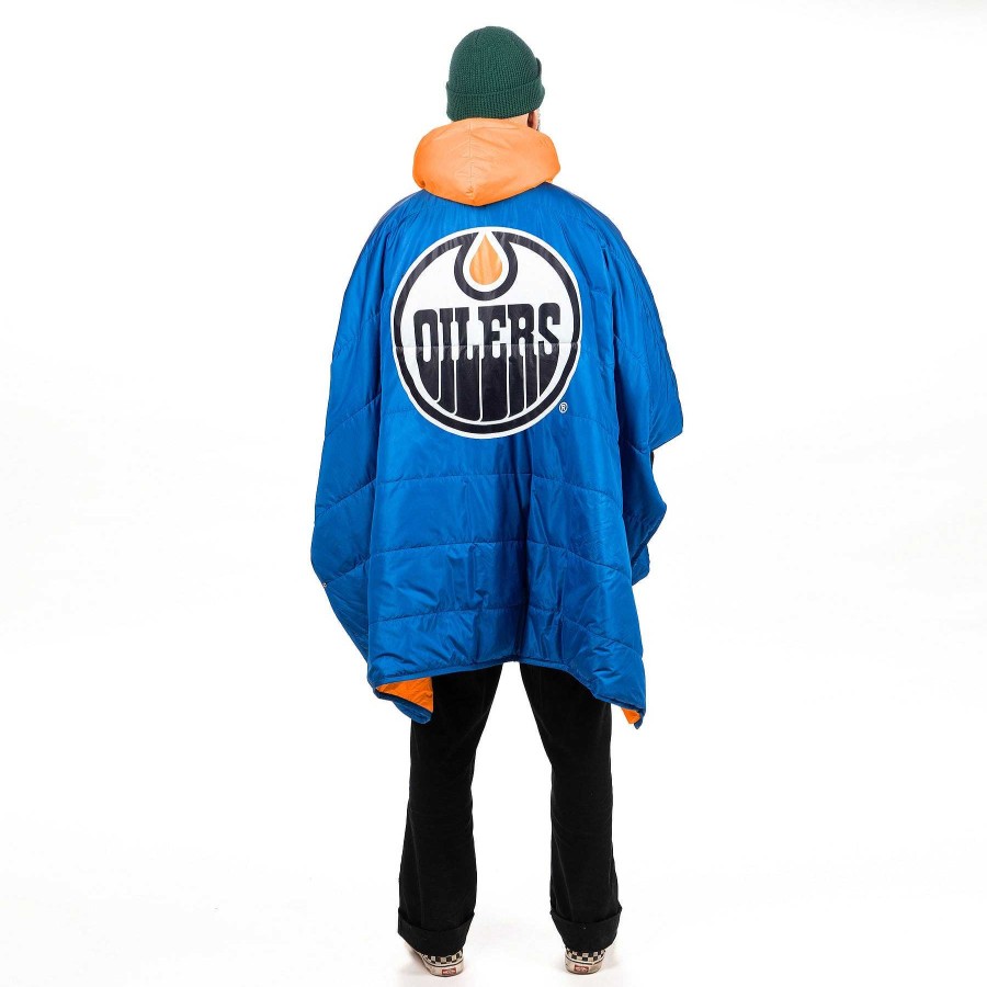 Nhl | Poler Poncho De Los Edmonton Oilers Colores Variados