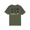 Grapa X Poler | Poler Camiseta De La Division De Exploradores Staple X Poler Verde Salvia