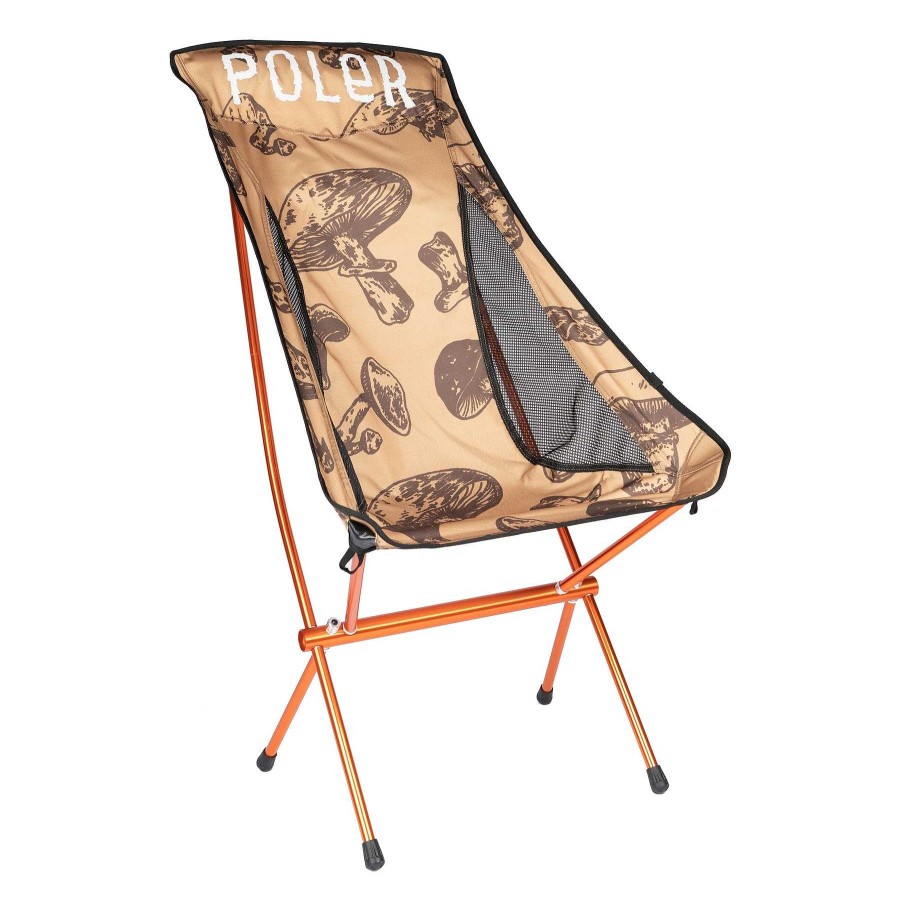 Muebles De Campamento | Poler Silla Polizon Goomer Marron