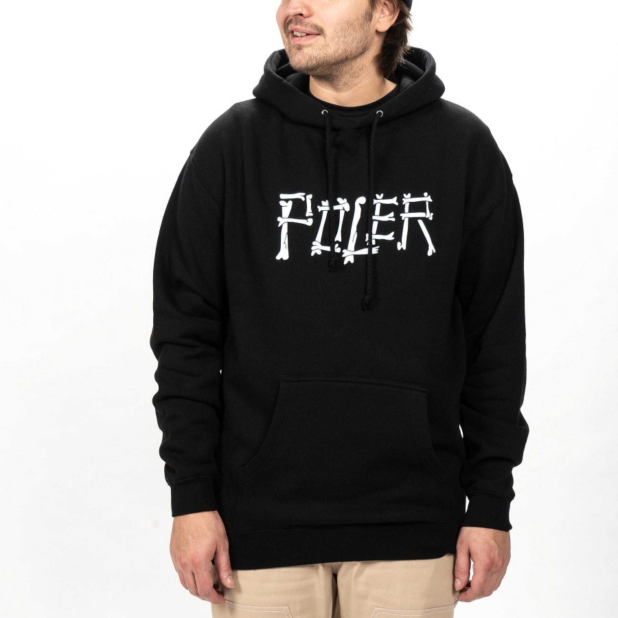 Sudaderas Y Forro Polar | Poler Sudadera Con Capucha De Combustible Fosil Negro