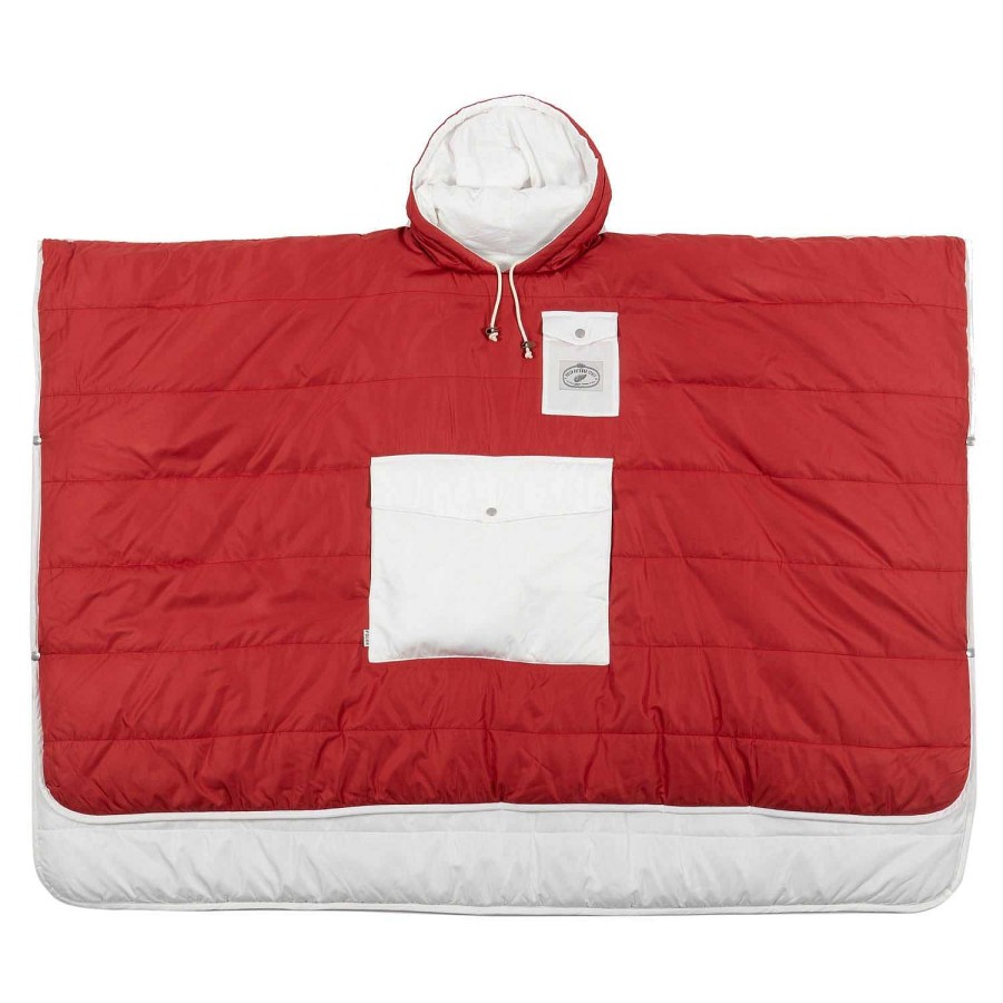 Poncho | Poler Poncho De De Detroit Alas Rojas