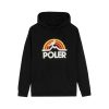 Grapa X Poler | Poler Sudadera Con Capucha Y Diseno De Paloma De Staple X Poler Negro