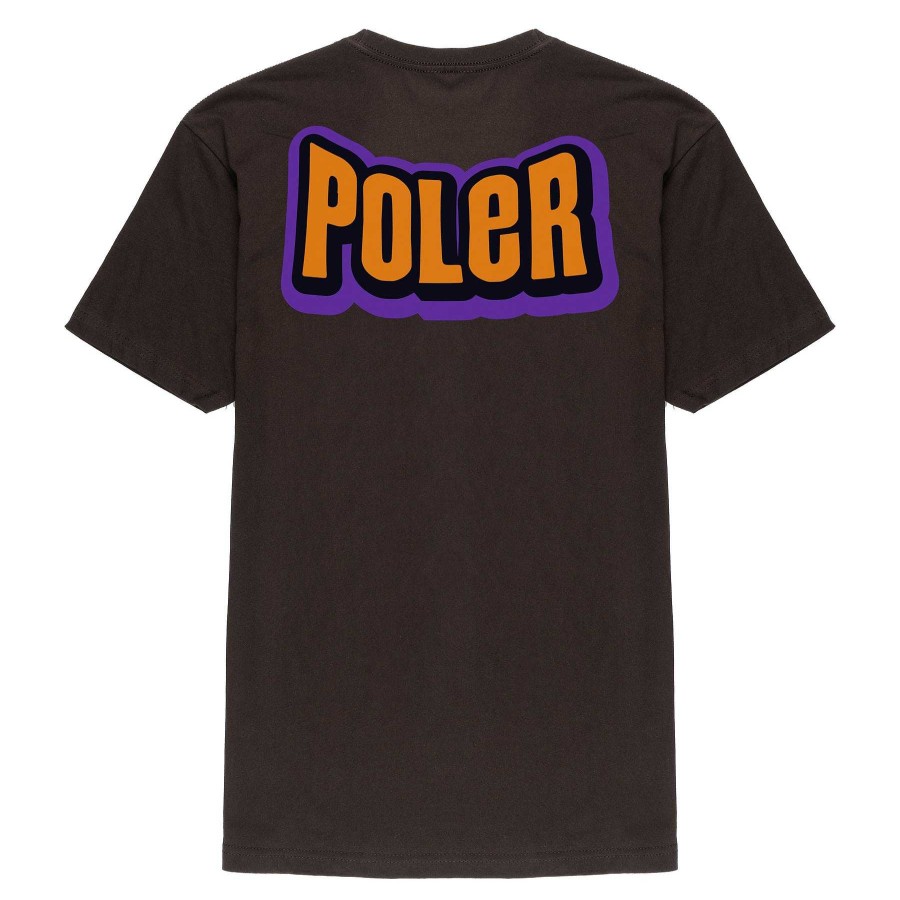 Camisetas | Poler Camiseta De Globo Ocular Chocolate Negro