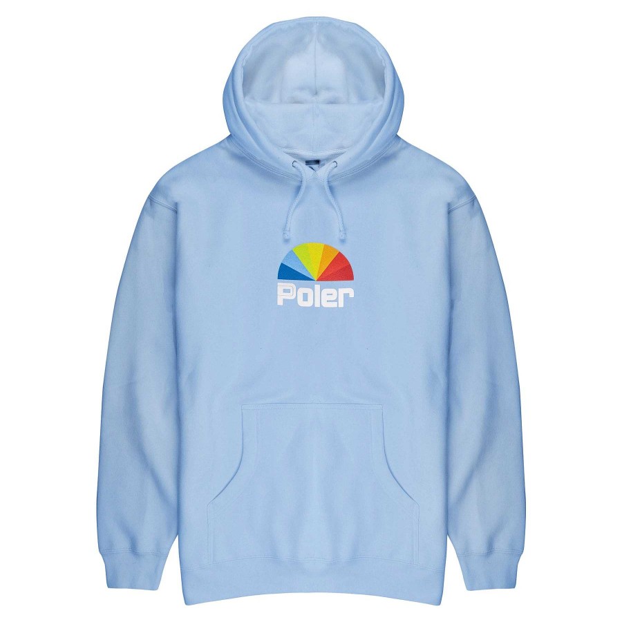 Sudaderas Y Forro Polar | Poler Sudadera Con Capucha Tono Azul Bruno