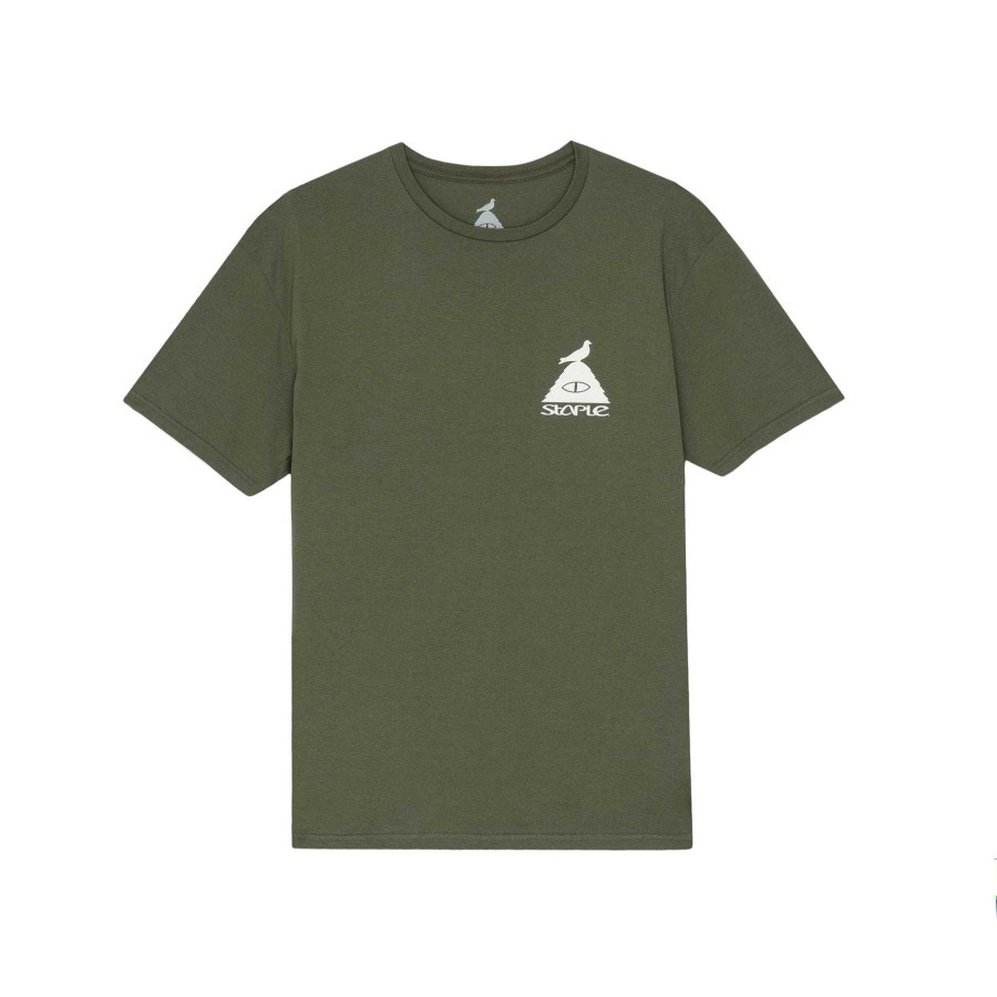 Grapa X Poler | Poler Camiseta De La Division De Exploradores Staple X Poler Verde Salvia