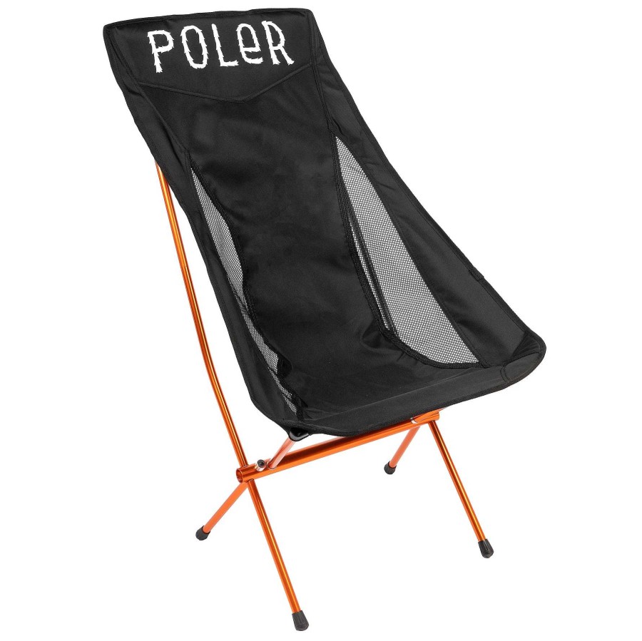 Muebles De Campamento | Poler Silla Polizon Negro