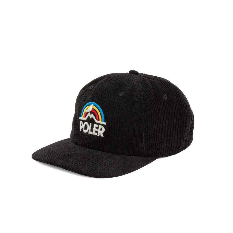 Grapa X Poler | Poler Sombrero De Arco Iris De Paloma De Cordon Staple X Poler Negro