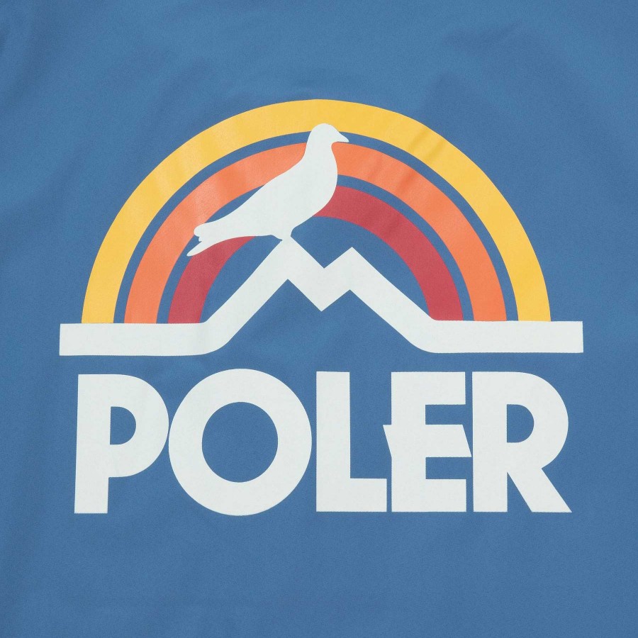 Ropa De Calle | Poler Chaqueta Estilo Entrenador Pigeon Rainbow De Staple X Poler Real