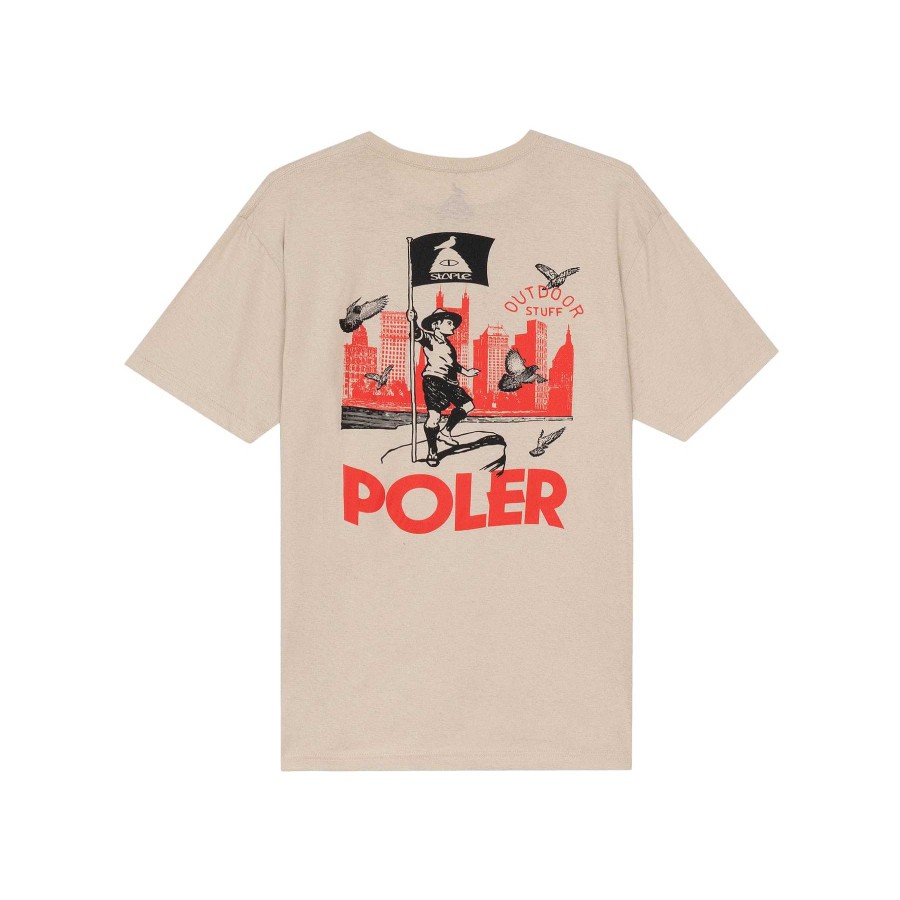 Grapa X Poler | Poler Camiseta Para Exteriores Staple X Poler Arena